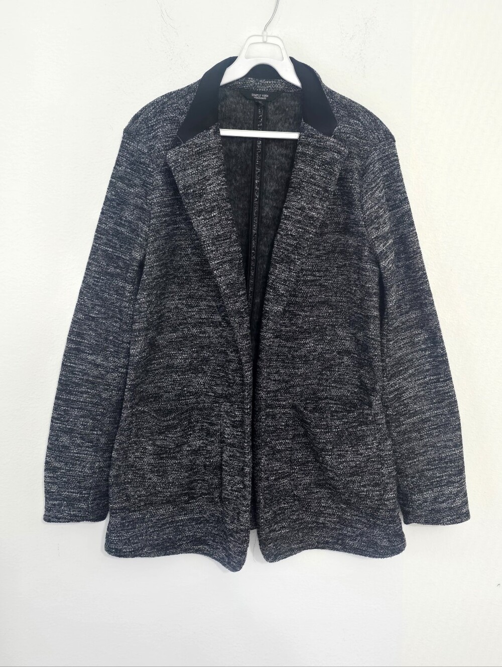 Simply Vera Vera Wang Open Textured Blazer